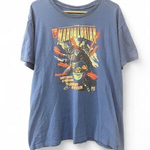 The Mandalorian Graphic Tee Size XL Star Wars Fifth Sun